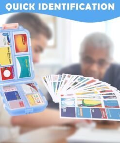 🔥147 Pcs Medicine Labels. DIY Mini Pill Case Labels(Travel Favorite!)